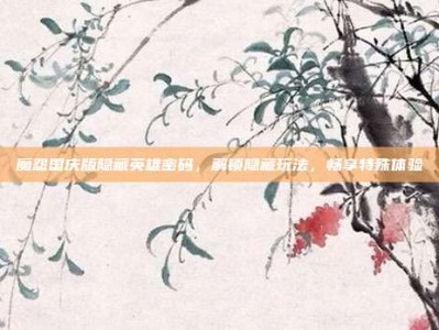魔怨国庆版隐藏英雄密码，解锁隐藏玩法，畅享特殊体验