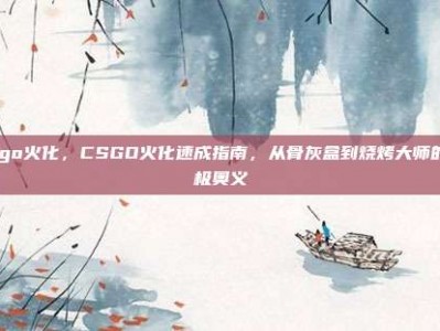 csgo火化，CSGO火化速成指南，从骨灰盒到烧烤大师的终极奥义