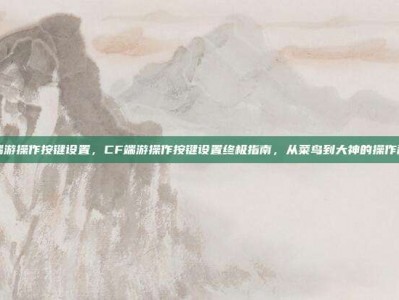 cf端游操作按键设置，CF端游操作按键设置终极指南，从菜鸟到大神的操作秘籍