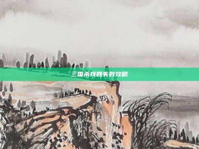 三国杀找回失败攻略