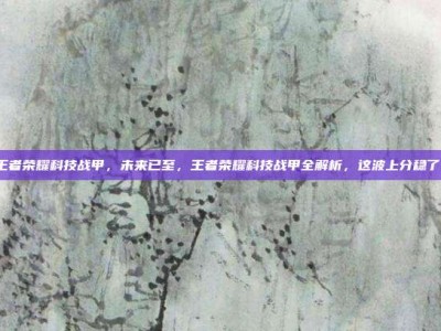 王者荣耀科技战甲，未来已至，王者荣耀科技战甲全解析，这波上分稳了！