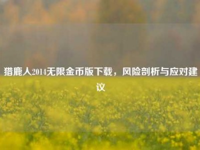 猎鹿人2014无限金币版下载，风险剖析与应对建议