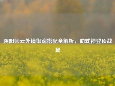 阴阳师云外镜御魂搭配全解析，助式神登顶战场