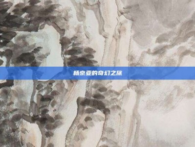 杨京亚的奇幻之旅