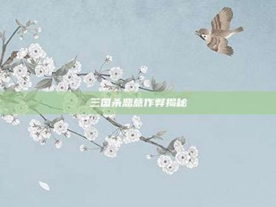 三国杀恶意作弊揭秘