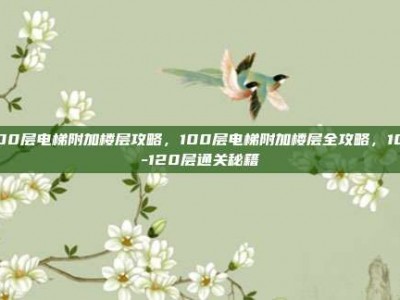 100层电梯附加楼层攻略，100层电梯附加楼层全攻略，101-120层通关秘籍