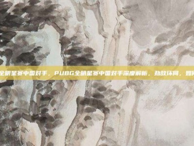 pubg全明星赛中国对手，PUBG全明星赛中国对手深度解析，劲敌环伺，如何突围？