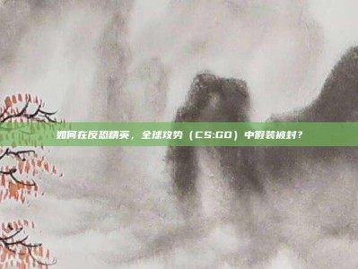 如何在反恐精英，全球攻势（CS:GO）中假装被封？