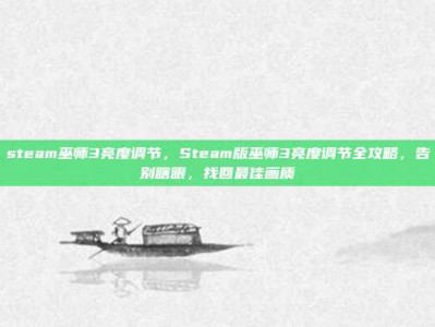 steam巫师3亮度调节，Steam版巫师3亮度调节全攻略，告别瞎眼，找回最佳画质