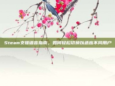 Steam支援语言指南，如何轻松切换以适应不同用户