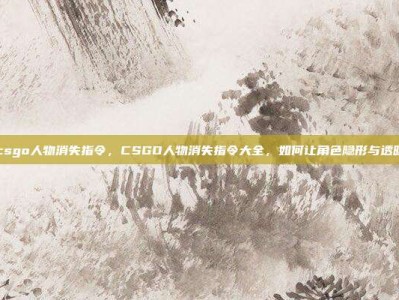 csgo人物消失指令，CSGO人物消失指令大全，如何让角色隐形与透明