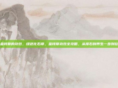 金钱草的功效，绿色化石草，金钱草功效全攻略，从排石到养生一步到位
