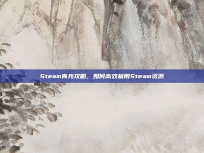 Steam青光攻略，如何高效利用Steam资源