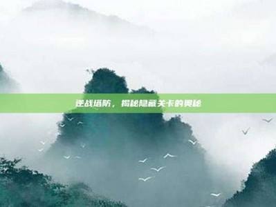 逆战塔防，揭秘隐藏关卡的奥秘