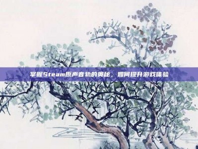 掌握Steam原声音轨的奥秘，如何提升游戏体验