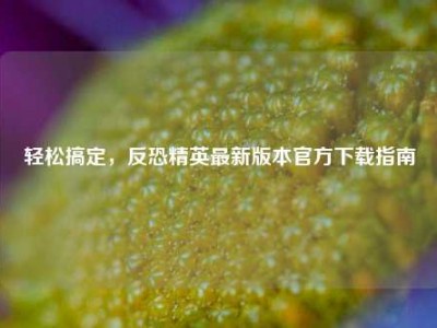 轻松搞定，反恐精英最新版本官方下载指南