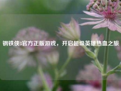 钢铁侠3官方正版游戏，开启超级英雄热血之旅