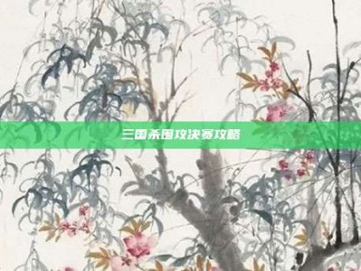 三国杀围攻决赛攻略