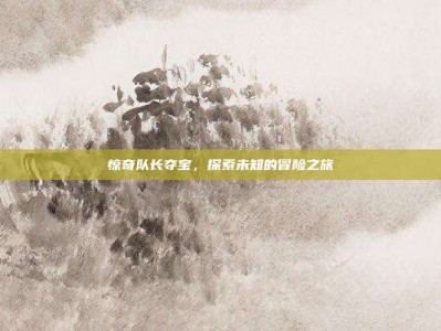 惊奇队长夺宝，探索未知的冒险之旅