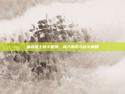 血色骑士赫卡里姆，深入探索与战斗策略