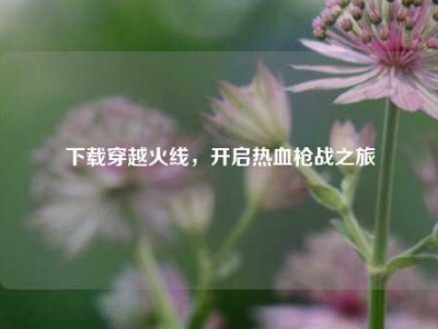 下载穿越火线，开启热血枪战之旅