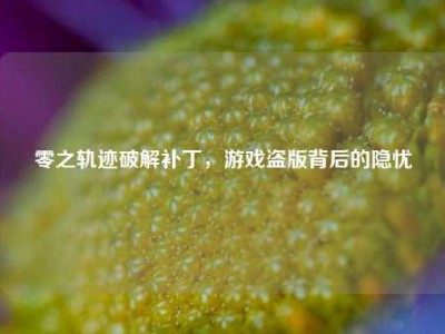 零之轨迹破解补丁，游戏盗版背后的隐忧