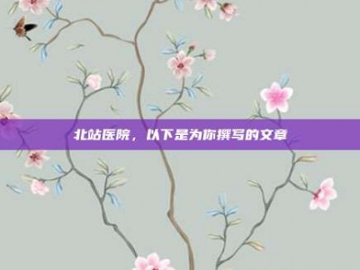 北站医院，以下是为你撰写的文章