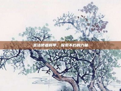 圣洁使者臂甲，探索不朽的力量