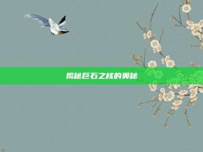 揭秘巨石之核的奥秘