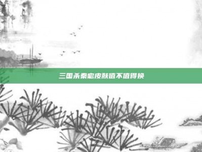 三国杀秦宓皮肤值不值得换