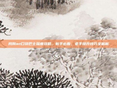 我叫mt口袋巴士深度攻略，新手必看，老手提升技巧全解析