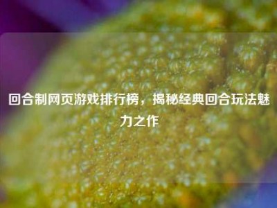 回合制网页游戏排行榜，揭秘经典回合玩法魅力之作