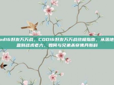 cod16好友万万战，COD16好友万万战终极指南，从落地成盒到战术老六，如何与兄弟杀穿佛丹斯科