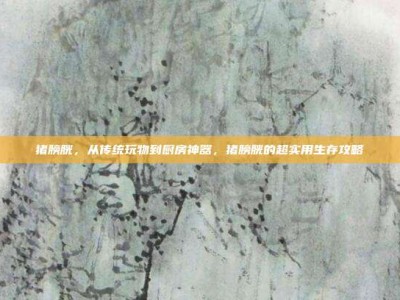 猪膀胱，从传统玩物到厨房神器，猪膀胱的超实用生存攻略