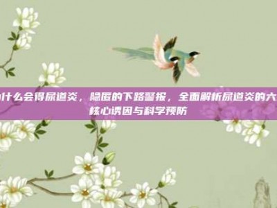 为什么会得尿道炎，隐匿的下路警报，全面解析尿道炎的六大核心诱因与科学预防