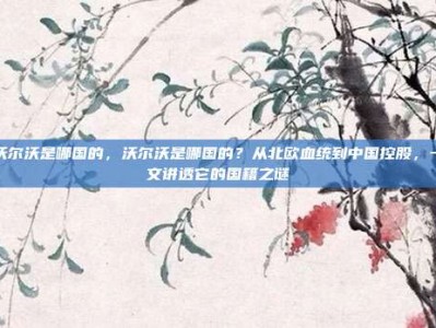 沃尔沃是哪国的，沃尔沃是哪国的？从北欧血统到中国控股，一文讲透它的国籍之谜