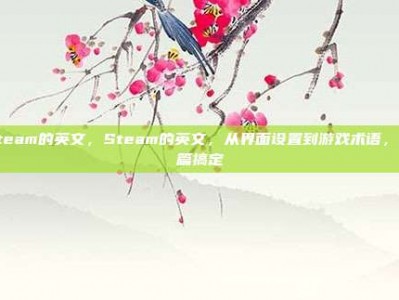 steam的英文，Steam的英文，从界面设置到游戏术语，一篇搞定