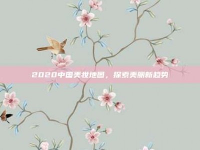 2020中国美妆地图，探索美丽新趋势