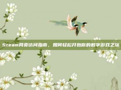 Steam网页访问指南，如何轻松开始你的数字游戏之旅