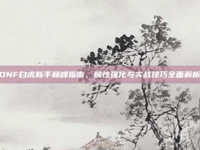 DNF白虎新手巅峰指南，属性强化与实战技巧全面解析