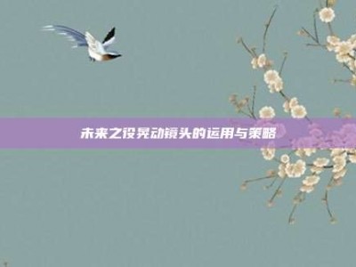 未来之役晃动镜头的运用与策略