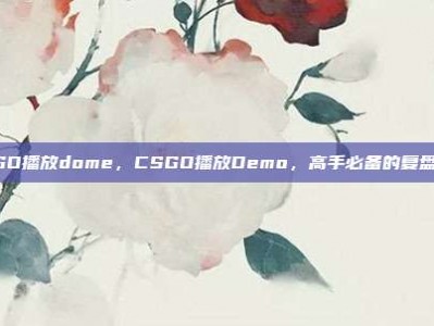 CSGO播放dome，CSGO播放Demo，高手必备的复盘秘籍