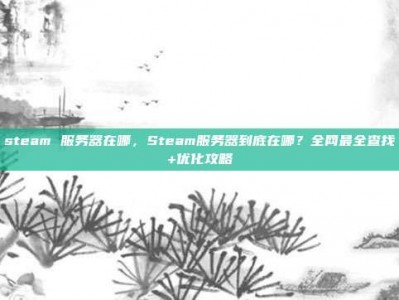 steam 服务器在哪，Steam服务器到底在哪？全网最全查找+优化攻略