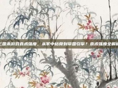 三国杀游戏袁术强度，从冢中枯骨到帝国引擎？袁术强度全解析