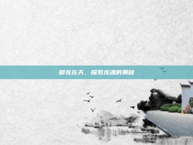 御龙在天，探索龙魂的奥秘
