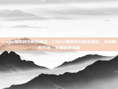 csgo如何减少射击震动，CSGO如何减少射击震动，从设置到手法，全面压枪攻略