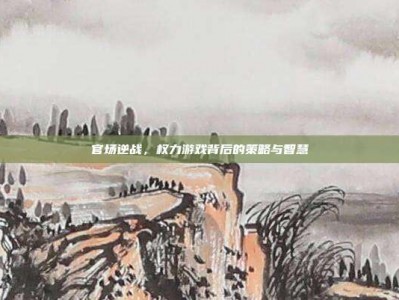 官场逆战，权力游戏背后的策略与智慧