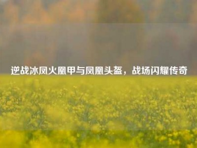 逆战冰凤火凰甲与凤凰头盔，战场闪耀传奇
