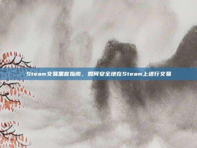 Steam交易黑客指南，如何安全地在Steam上进行交易