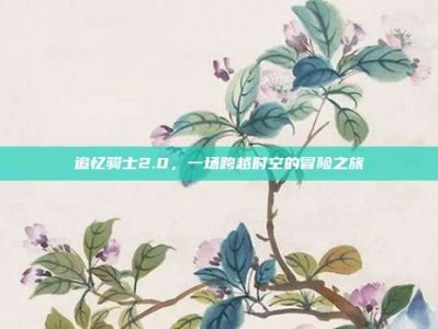 追忆骑士2.0，一场跨越时空的冒险之旅